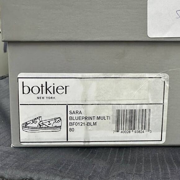 Botkier Sara Espadrille Platform Sequin Loafer Flats Blush Lace 8 Women's - Picture 7 of 7